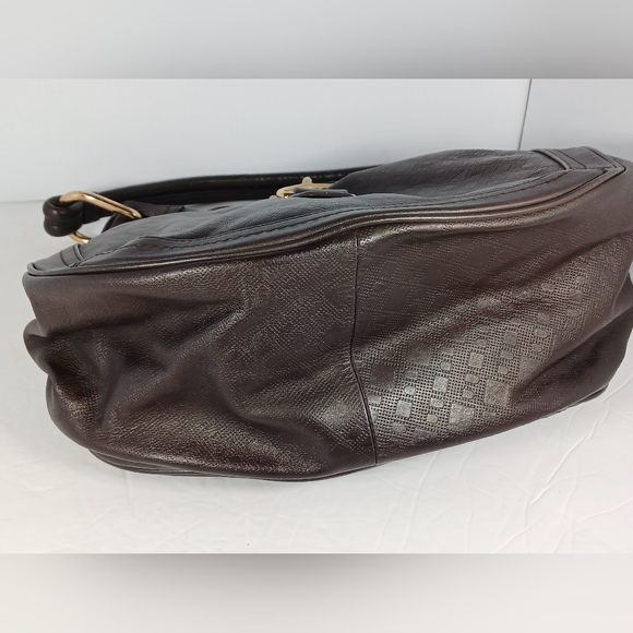 Bally dark brown Dasha hobo handbag - Picture 4 of 10